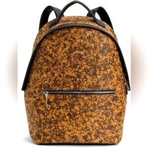 Matt & Nat Cork Textured Backpack in good used condition-lighter cork colour